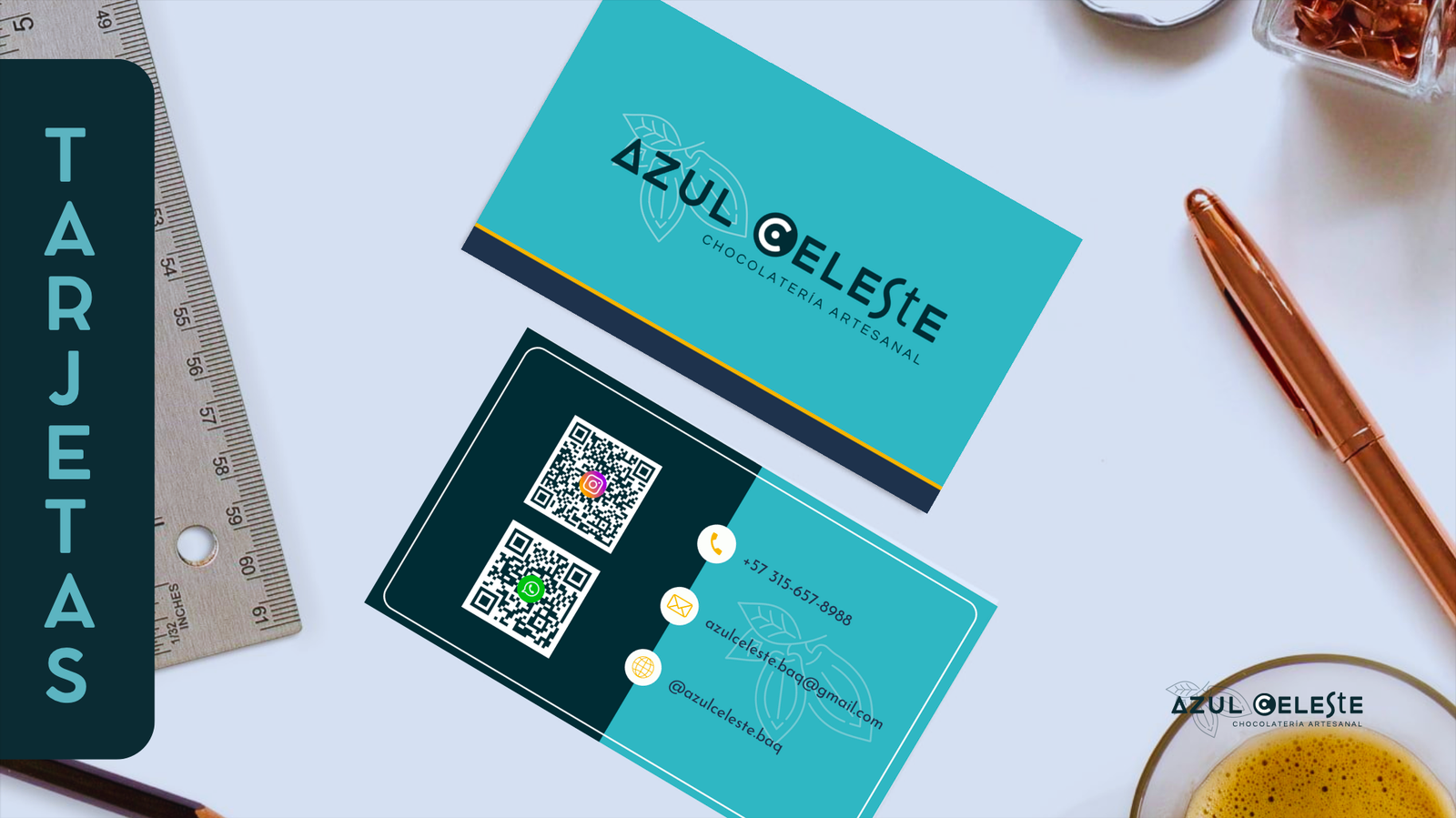 Manual de Marca - Azul Celeste